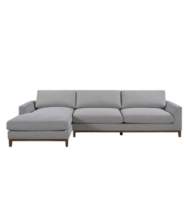 Everett Sectional - Chaise Gray