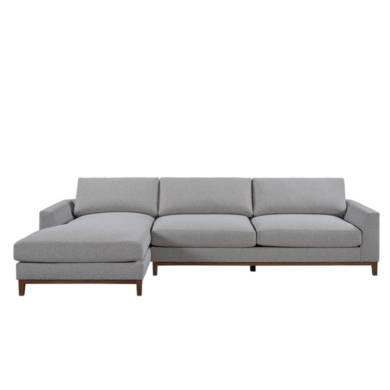 Everett Sectional - Chaise Gray