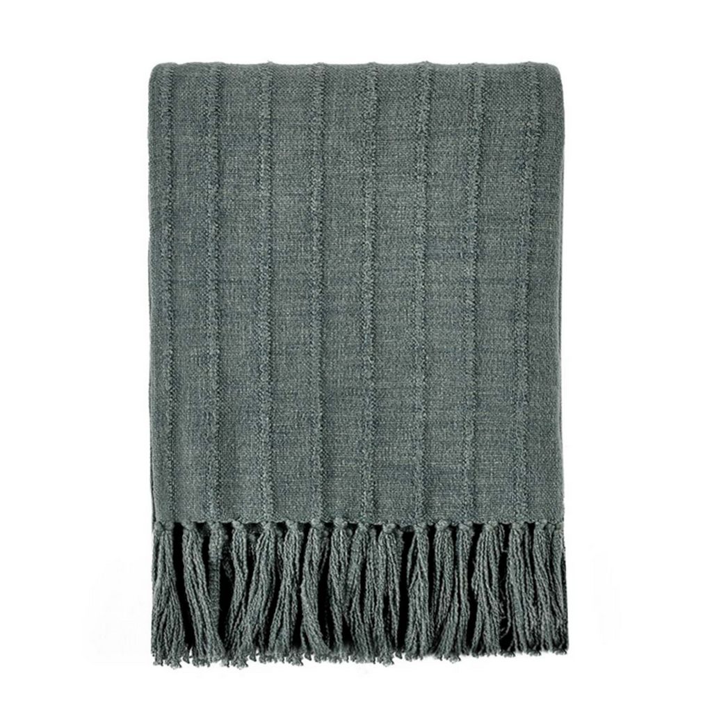 Hunter Forest Green Throw 50x70