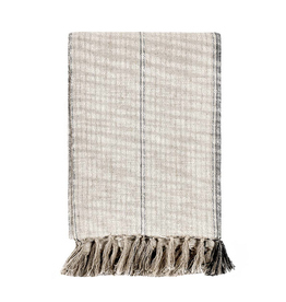 Rialto Natural/Black Throw
