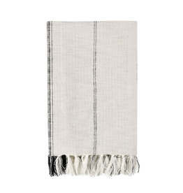 Rialto Ivory/Gray Throw
