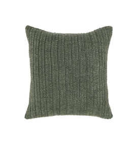 Seafare Knit Green Pillow 22x22
