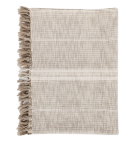 Rialto Natural/Ivory Throw  50x70