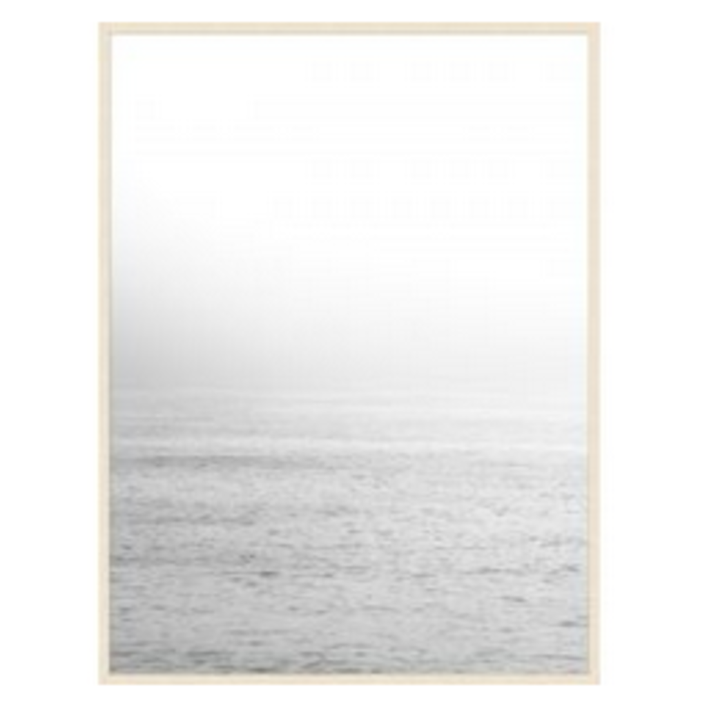 Wendover Art White Seas 1 46.5"w x 61.5"h