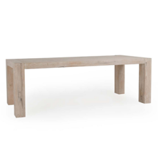 Kelly 89" Dining Table - White Oak