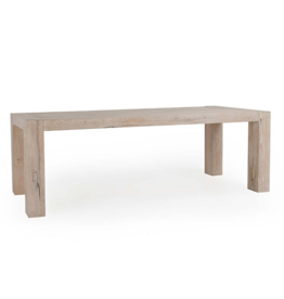 Kelly 89" Dining Table - White Oak