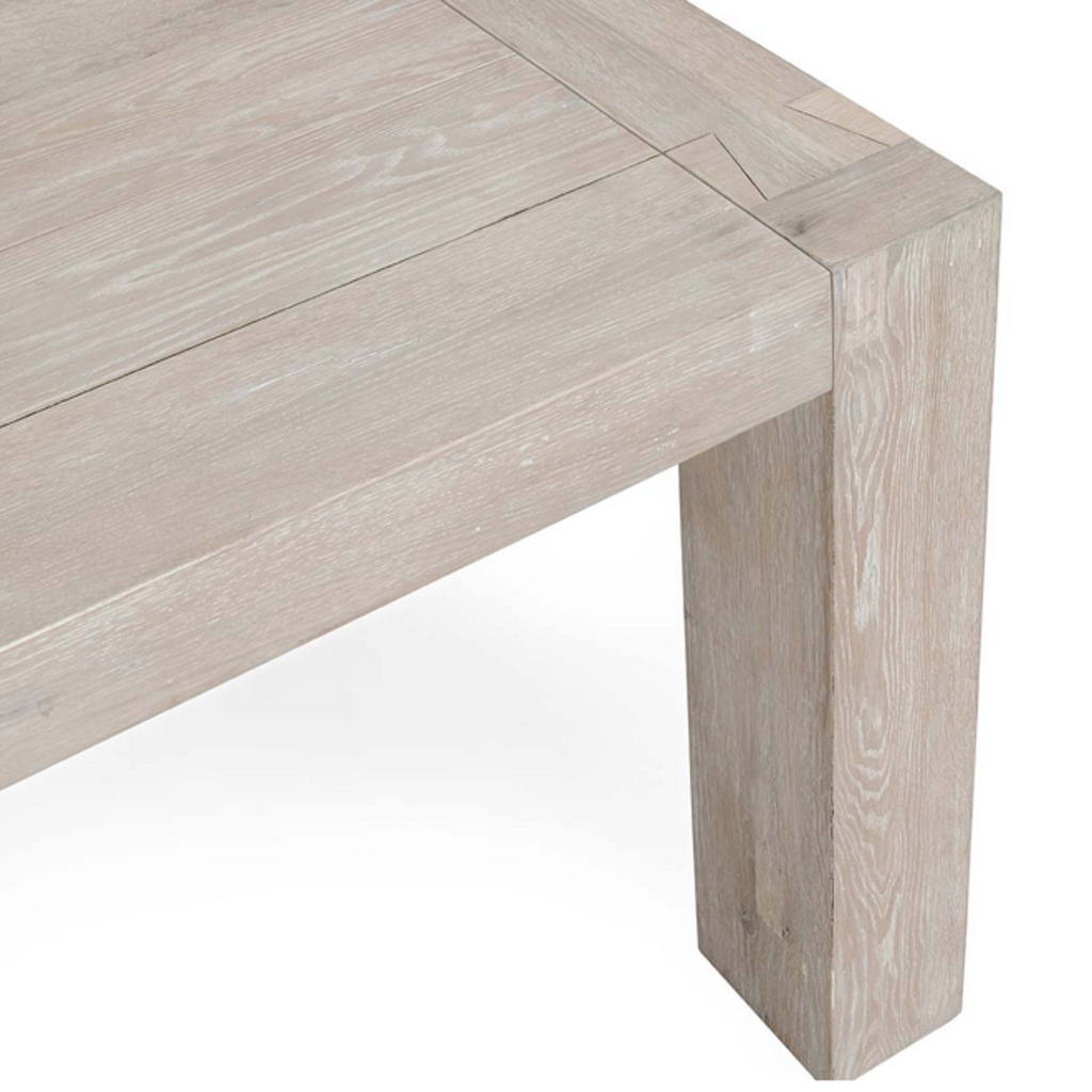 Kelly 89" Dining Table - White Oak