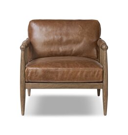 Waldo Chair - Dulane Mahogany (Amber Lewis x Four Hands)