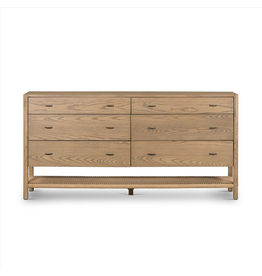 Zulla 6 Drawer Dresser - Dune Ash