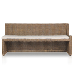 Senna Woven RAF Dining Bench (Amber Lewis x Four Hands)