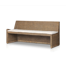 Senna Woven LAF Dining Bench - 72" (Amber Lewis x Four Hands)
