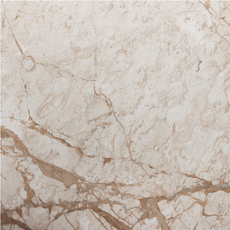 Plinth Marble End Table - Dessert Taupe