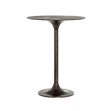 Tulip Bar Table Antique Rust