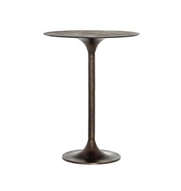 Tulip Bar Table Antique Rust