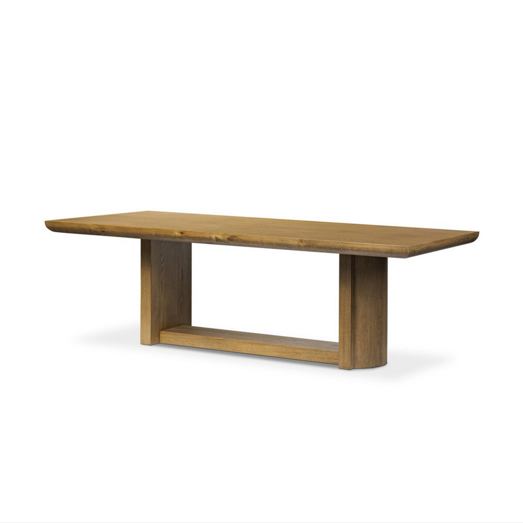 Garrett Dining Table Amber Oak