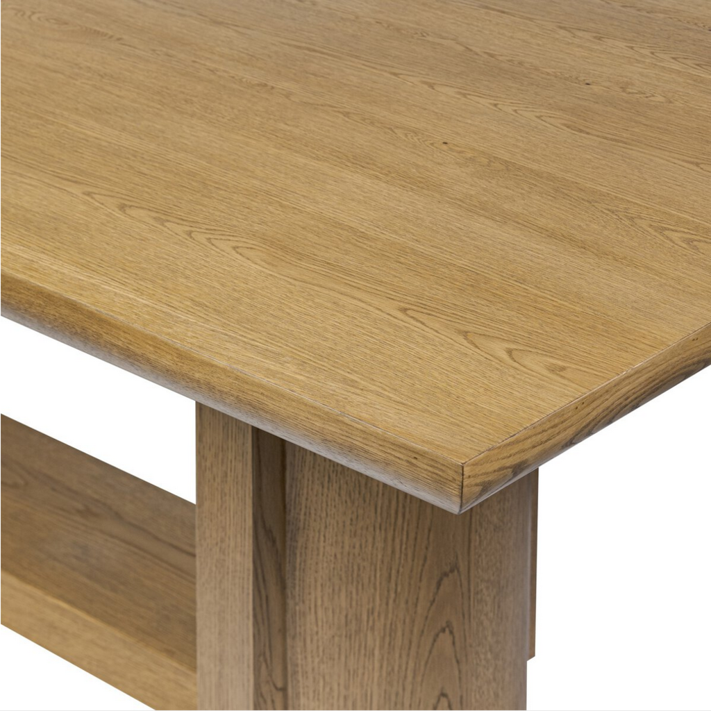Garrett Dining Table Amber Oak