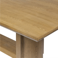 Garrett Dining Table Amber Oak