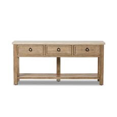 Travertine Console