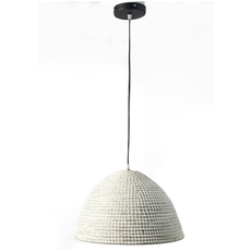 Alor White Seagrass Pendant SM
