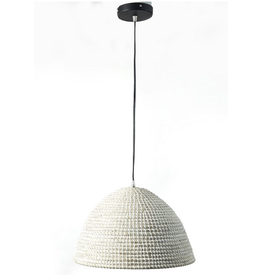 Alor White Seagrass Pendant SM