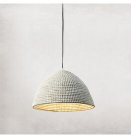 Alor White Seagrass Pendant LG