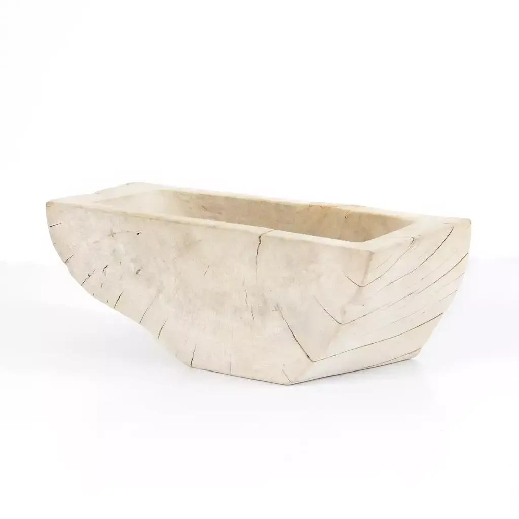 Centro Wood Bowl- Ivory