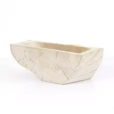 Centro Wood Bowl- Ivory