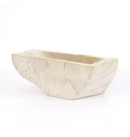Centro Wood Bowl- Ivory