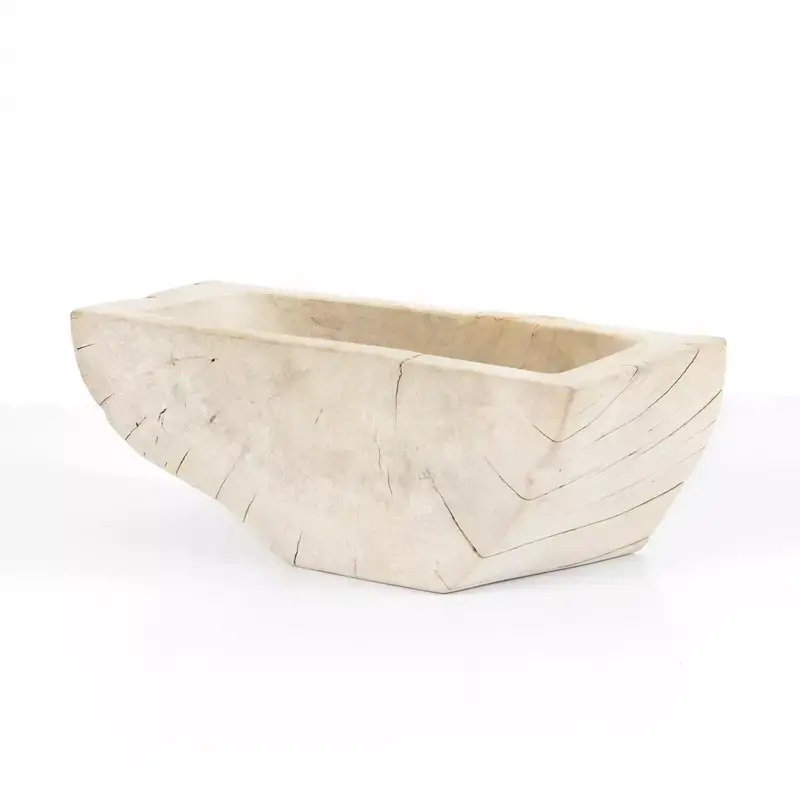 Centro Wood Bowl- Ivory