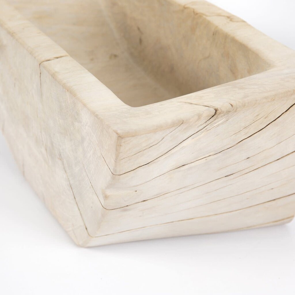 Centro Wood Bowl- Ivory