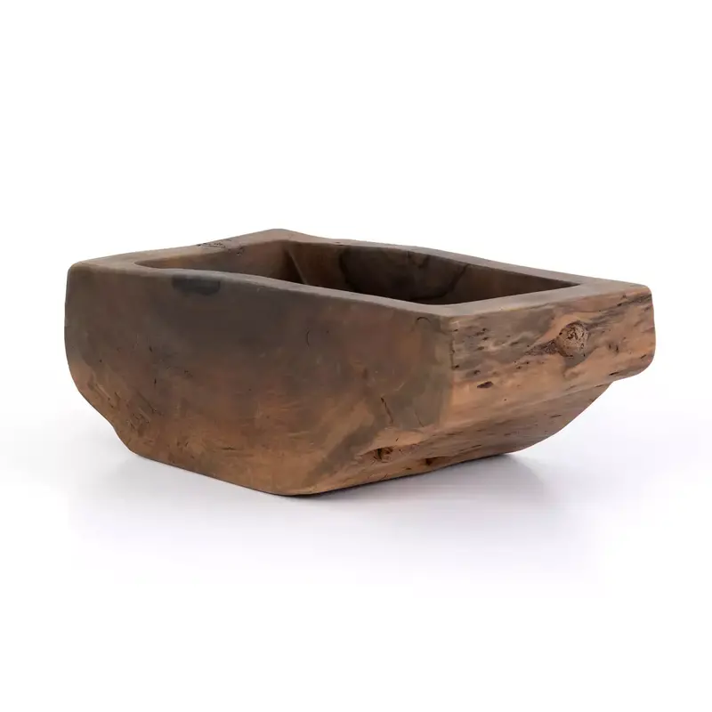 Centro Wood Bowl-Ochre