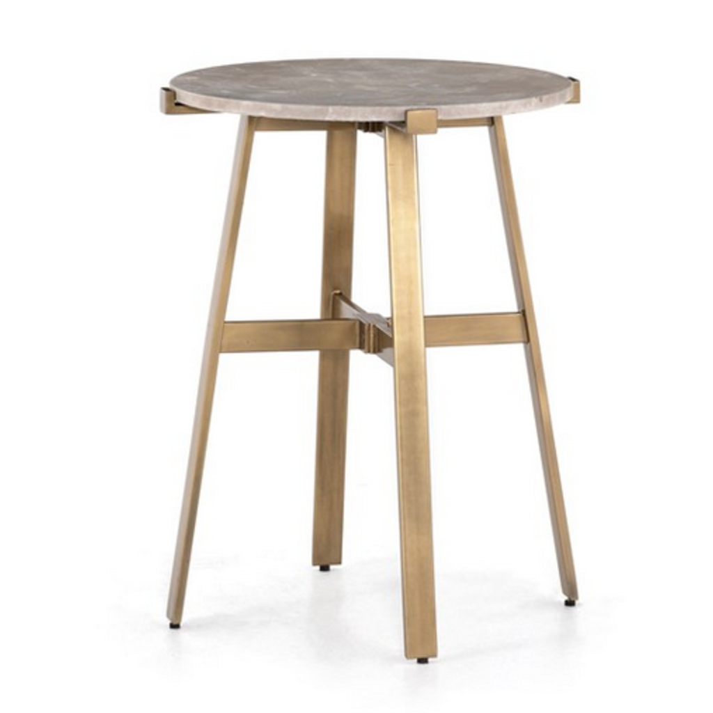 Aline Taupe Marble Table