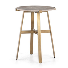 Aline Taupe Marble Table