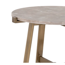 Aline Taupe Marble Table