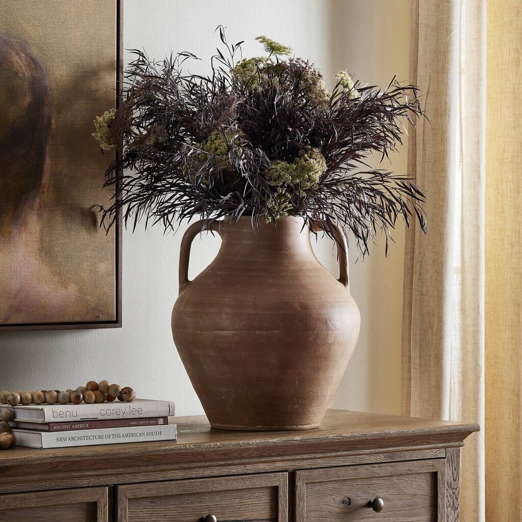 Atrani Vessel Brown (Amber Lewis x Four Hands)