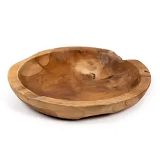 Carmine Outdoor Bowl-Teak Root