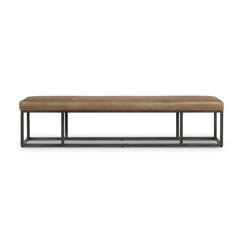 Beaumont Bench- Leather