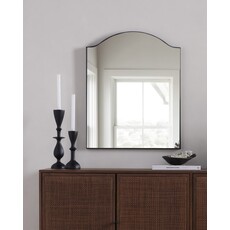 Jacques Small  Mirror - Gunmetal