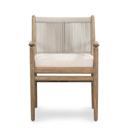 Rosen Outdoor Dining Armchair- Lakin Oat