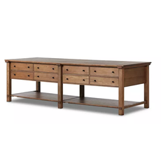 Gardendale Kitchen Island - Tan Oak