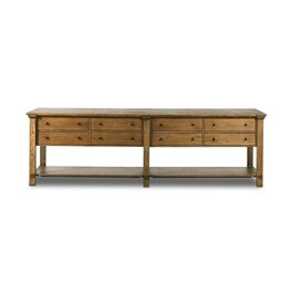 Gardendale Kitchen Island - Tan Oak
