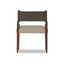 Ferris Dining Arm Chair- Nubuck Charcoal