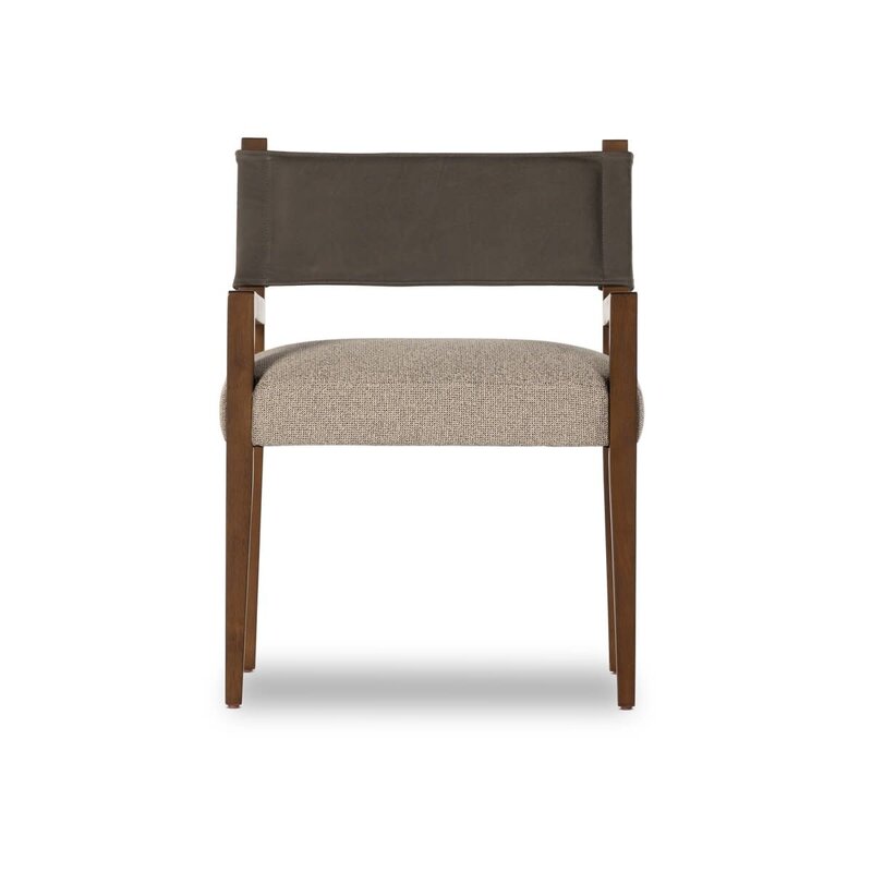 Ferris Dining Arm Chair- Nubuck Charcoal
