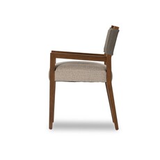 Ferris Dining Arm Chair- Nubuck Charcoal