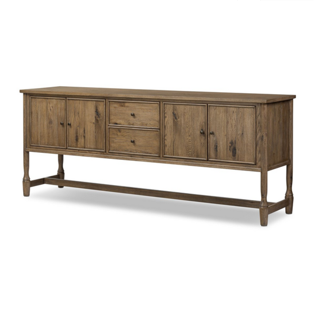 Barton Sideboard 84" - Weathered Oak (Amber Lewis x Four Hands)