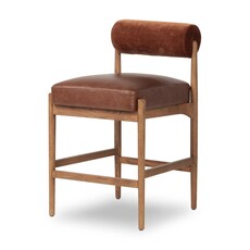 Jazelle Counter Stool - Havana Brown- Altair Sienna