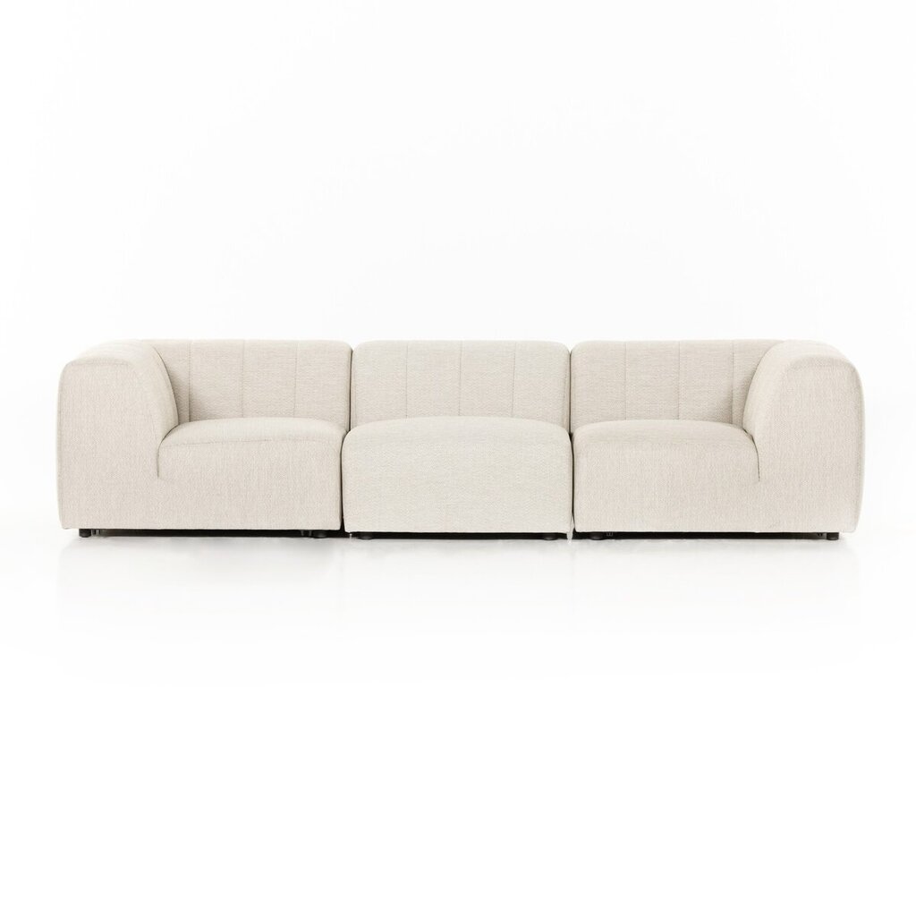 Gwen Outdoor 3-Piece Sectional Sofa - Faye Sand