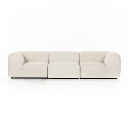 Gwen Outdoor 3-Piece Sectional Sofa - Faye Sand