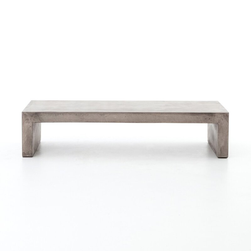 Parrish Coffee Table - Grey Concrete