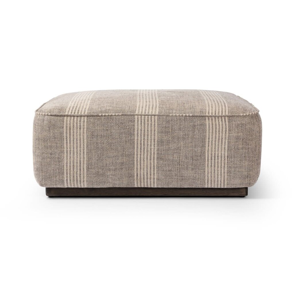Sinclair Square Ottoman 36 " - Manchester Flint
